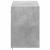 Comodă TV de perete cu lumini LED, gri beton, 100x31x45 cm GartenMobel Dekor