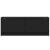 Comodă TV de perete cu lumini LED, negru, 100x31x38 cm GartenMobel Dekor