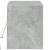 Comodă TV de perete cu lumini LED, gri beton, 100x31x38 cm GartenMobel Dekor