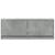 Comodă TV de perete cu lumini LED, gri beton, 100x31x38 cm GartenMobel Dekor
