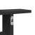 Rafturi de perete, 2 buc., negru, 50x12x50 cm, lemn prelucrat GartenMobel Dekor