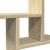 Rafturi perete 2 buc. stejar sonoma 50x12x50 cm lemn prelucrat GartenMobel Dekor