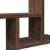 Rafturi de perete 2 buc. stejar maro 50x12x50 cm lemn prelucrat GartenMobel Dekor