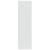 Dulap farmacie, alb extralucios, 30x41x144,5 cm, lemn prelucrat GartenMobel Dekor