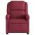 Fotoliu rabatabil electric, roșu vin, material textil GartenMobel Dekor