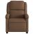 Fotoliu rabatabil electric, maro, material textil GartenMobel Dekor