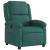 Fotoliu rabatabil electric, verde închis, material textil GartenMobel Dekor