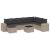 Set canapele de grădină cu perne, 9 piese gri deschis poliratan GartenMobel Dekor