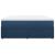 Pat box spring cu saltea, albastru, 180x200 cm, material textil GartenMobel Dekor