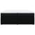 Pat box spring cu saltea, negru, 200x200 cm, textil GartenMobel Dekor