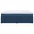 Pat box spring cu saltea, albastru, 200x200 cm, textil GartenMobel Dekor