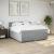 Pat continental, gri deschis, 180x200 cm, material textil GartenMobel Dekor