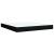 Pat box spring cu saltea, negru, 180x200 cm, catifea GartenMobel Dekor