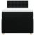 Pat box spring cu saltea, negru, 90x200 cm, textil GartenMobel Dekor