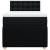 Pat box spring cu saltea, negru, 100x200 cm, textil GartenMobel Dekor