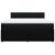 Pat box spring cu saltea, negru, 180x200 cm, catifea GartenMobel Dekor