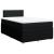 Pat box spring cu saltea, negru, 120x200 cm, textil GartenMobel Dekor
