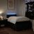 Pat box spring cu saltea, negru, 120x200 cm, textil GartenMobel Dekor