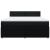 Pat box spring cu saltea, negru, 180x200 cm, catifea GartenMobel Dekor