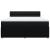 Pat box spring cu saltea, negru, 180x200 cm, catifea GartenMobel Dekor