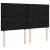 Pat box spring cu saltea, negru, 180x200 cm, catifea GartenMobel Dekor
