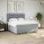 Pat continental, gri deschis, 180x200 cm, material textil GartenMobel Dekor
