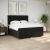 Pat box spring cu saltea, negru, 180x200 cm, catifea GartenMobel Dekor
