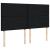 Pat box spring cu saltea, negru, 180x200 cm, catifea GartenMobel Dekor