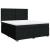 Pat box spring cu saltea, negru, 180x200 cm, catifea GartenMobel Dekor
