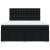 Pat box spring cu saltea, negru, 180x200 cm, catifea GartenMobel Dekor