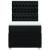 Pat box spring cu saltea, negru, 90x200 cm, textil GartenMobel Dekor