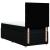 Pat box spring cu saltea, negru, 90x200 cm, textil GartenMobel Dekor