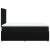 Pat box spring cu saltea, negru, 120x200 cm, textil GartenMobel Dekor