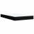Pat box spring cu saltea, negru, 120x200 cm, textil GartenMobel Dekor