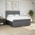 Pat box spring cu saltea, gri închis, 180x200 cm, textil GartenMobel Dekor