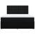 Pat box spring cu saltea, negru, 180x200 cm, catifea GartenMobel Dekor