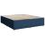 Pat box spring cu saltea, albastru, 180x200 cm, material textil GartenMobel Dekor
