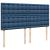 Pat box spring cu saltea, albastru, 180x200 cm, material textil GartenMobel Dekor