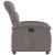 Fotoliu rabatabil, gri taupe, material textil GartenMobel Dekor