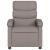 Fotoliu rabatabil, gri taupe, material textil GartenMobel Dekor