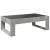 Măsuță de cafea cu LED infinity, gri beton, 90x53x30 cm GartenMobel Dekor