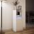 Dulap cu LED, alb, 38x34x100 cm, lemn prelucrat GartenMobel Dekor
