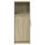 Dulap cu LED, stejar sonoma, 38x34x100 cm, lemn prelucrat GartenMobel Dekor