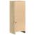 Dulap cu LED, stejar sonoma, 38x34x100 cm, lemn prelucrat GartenMobel Dekor