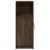 Dulap cu LED, stejar maro, 38x34x100 cm, lemn prelucrat GartenMobel Dekor