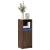Dulap cu LED, stejar maro, 38x34x100 cm, lemn prelucrat GartenMobel Dekor
