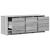 Dulap TV cu LED, gri sonoma, 97x34x40 cm, lemn prelucrat GartenMobel Dekor