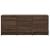 Dulap TV cu LED, stejar maro, 97x34x40 cm, lemn prelucrat GartenMobel Dekor