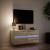 Comodă TV de perete cu lumini LED, stejar sonoma, 100x31x45 cm GartenMobel Dekor