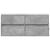 Comodă TV de perete cu lumini LED, gri beton, 100x31x45 cm GartenMobel Dekor